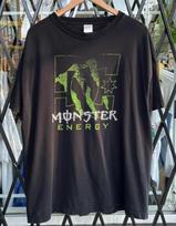 Vintažiniai Monster Energy Racing trumparankoviai juodi retro marškinėliai VK00217 Unisex T-Shirt XL