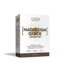 MAGNESIUM QUICK ABSORBTION Magnio bisglicinatas, 30 kapsulių
