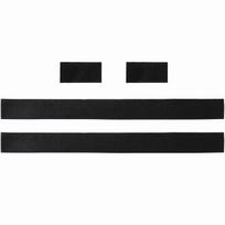 Automobilio bagažinės gesintuvo diržas su lipukais black
