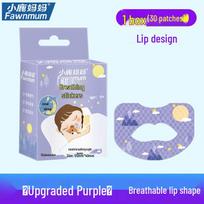 Little Deer Mom Kids Mouth Breathing Sleep Tapes violetinė spalva