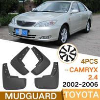 Automobilio purvasaugiai Toyota Camry XV20 XV30 2002 2003 2004 2005 2006 Purvasaugiai Purvo apsaugai Sparnų purvasaugiai Automobilio priedai gray