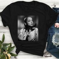 Sade Adu Singer T shirt Men And Women  Heavy Size S M L 234XL Unisex T-Shirt XL gray