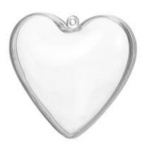 Mold Bath Bomb DIY Plastic heart-shaped Ball Food Packaging Candy Box Packaging Creative Sugar Box 6cm