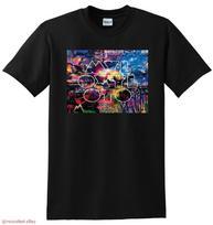 COLDPLAY T SHIRT mylo xyloto vinyl cd cover  S-5XL Unisex T-Shirt S blue