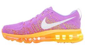 Nike Flyknit Max Atomic Purple Total Orange Women's 620659-500 42 pink