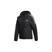 (WMNS) adidas Essentials Insulated Hooded Jacket Asia Sizing 'Black White' Women's GH4598 S black