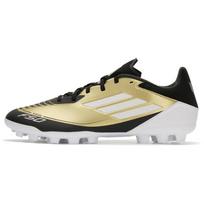 Adidas F50 League Artificial Turf PU, Textile, Synthetic Leather Soccer Shoes Unisex Black Gold JH9627 40⅔