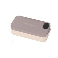 900ml Large Capacity Lunch Box Heater USB Charging Food Heater Fast Heating Insulation Food Container Pink gray