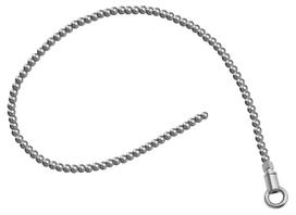SuperLove Stainless Steel Urethral Sound Beads Catheter Dilator 50cm & 7mm