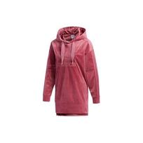 Adidas Originals Letter Logo Hooded Casual Long Sleeve Sweatshirt Women sweatshirt Rose GV2925 XS brown