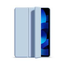 Trigubas odinis dėklas, skirtas Tab A8, Samsung A9, S10+ FE su korio formos minkštu vidumi 11-inch S7/S8 white