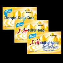 Shanghai Medicated Sulfur Soap white