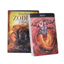 2025 New Barbieri Zodiac Oracle Tarot 26 Cards Deck Mysterious Guidance Divination Fate Family Party Bo beige