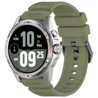24 mm laikrodžio apyrankė, skirta TicWatch Pro 5 Enduro dirželiui, sportinė silikoninė pakaitinė Correa apyrankė, skirta TicWatch Atlas apyrankės priedui žalia