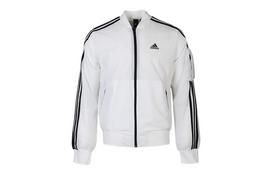 Adidas Jackets Men's White Baseball Collar Moderate Other GH4803 M white