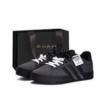 Adidas Daily 4.0 Coverage Slip Resistant Cushioning Low top Skateboard Shoes Unisex Gray Black JI4355(Team59-SBOX) 38