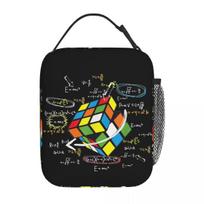 Math Rubics Accessories Insulated Lunch Tote Bag For Picnic Food Storage Bag Reusable Thermal Cooler Lunch Boxes 5XL įvairiaspalvis