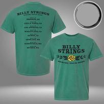 Billy Strings Spring Tour 2026 Yellow Rose Of Texas May Dates Two Sided T-Shirt XXXXL