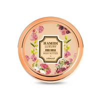 Hamidi Luxury Oud Rose Body Butter for Unisex, 250ml, All Skin Type beige