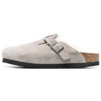 Birkenstock Boston Slip Resistant Closed Toe Slippers Unisex Gray Narrow 1017651BOSTONSTONE 39 gray