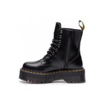 Jadon Dr.Martens Smooth Leather Platform Boot 'Black' Women's 15265001 45 black