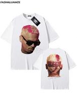 Chris Brown Tag Tshirt Breezy Bowl Xx Tour 2025 Tshirts Unisex Hiphop Short Sleeve T Shirt Streetwear Fans Gift Cb29 S white