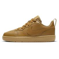 Nike Court Borough Low 2 Wheat Wheat Gum Light Brown GS BQ5448-700 35.5 brown