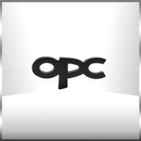 3D Car Accessories Metal OPC LINE Logo Car Front Grille Badge Fender Trunk Emblem Sticker For Opel Corsa  Astra H J G K Insignia Cy7 black