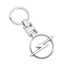 Zinc Alloy Key Ring Keychain Car Logo Accessories For Opel Astra Grandland Corsa Mokka Frontera Insignia Zafira Vivaro Karl Su0 white