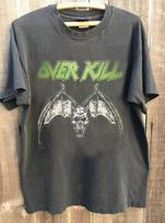 OVERKILL Band Shirt, OVERKILL Tour Basic Style Charcoal Unisex T shirt KH18727 Unisex T-Shirt M gray