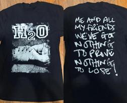 Nothing To Prove Tour H2O Band Tshirt Black Unisex Size S-5Xl Mc1762 XXXXL white