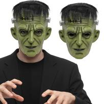 Suaugusiųjų Frankenšteino kaukė Monstras Siaubo Lateksinė Pilno Veido Kaukė Kostiumas Vyrams Moterims Helovino Cosplay vakarėlio rekvizitas gray
