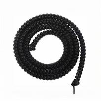 E-Bike Cable Organizer Non-Toxic Material Harness Winding Tube Spiral Wrap for Electric Vehicle Brake Line Protection 1M 6MM black