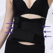 Pagimdymo korsetas Atstatomas pilvo juosmens pilvuko diržas Formuotojas Kūno atramos juostos One Size juoda