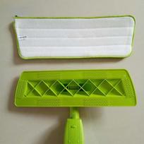 2025 Microfiber Flat Mop Replacement Cloth Spray Mop Head Full of Stars Cloth Cover violetinė