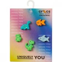 Crocs Cartoon Animal Jibbitz 5 Pack FREE blue