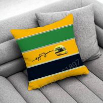 A-Ayrton S-Senna Throw Pillow Case For 45x45cm 40x40cm 30x30cm 50x50cm 55x55cm Square Home Pillowcase Case 30cmx30cm yellow