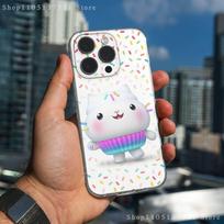 G-Gabbys D-Dollhouse Phone Case iPhone17 16 15 14 13 12 11 Pro Max Plus Mini Clear Full Back Cover Silicone Soft Shell iPhone11PRO white