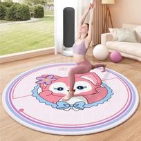 TPE Silent Jump Rope & Yoga Mat white