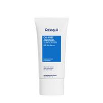 Re'equil Oil Free Aquagel Sunscreen 20ml l SPF 50+, PA++++ l Very water resistant l Hyaluronic acid for hydration white