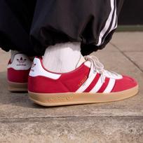 adidas Gazelle Indoor Team Victory Red White Gum 40 white