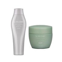 Shiseido Professional Sublimic Scalp Vitalizing Shampoo & Scrub Set gray