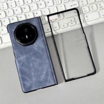 Honor Magic V5 Ultra-Thin V3 Magnetic Luxury Sheepskin Texture Full-Cover Phone Case Honor magic v3&Case & Strap&Opp Bag black