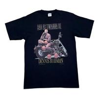 Dennis Rodman 1996 90s Vintage Bad As I Wanna Be Book Promo Basketball Unisex T-Shirt XXXL gray