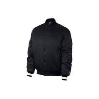 Nike Beisbolo Marškinėliai Vyriški Juodi Beisbolo Apykakle Vidutinio Tiesumo Kirpimas AR1838-010 S black