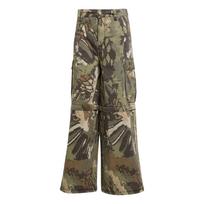 Adidas Originals ZIP off CARGO TROUSERS Cargo Pants Men's Green KD2254 XL gray