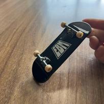 Profesionalus medinis mini riedlentė pilna pirštukinė riedlentė klevas 32mm 34mm Tobulas kolekcinis žaislas dovana vaikams paaugliams black
