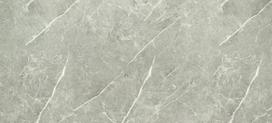 Lipnus PVC dekoratyvinis skydas, lygus tamsus marmuras 280x60 cm pilka