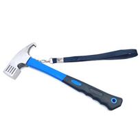 1PC Nail Hammer,High Carbon Steel Tent Hammer,Camping Tent Hammer,Carbon Steel Home Nail Puller,High Carbon Nail Extractor. mėlyna