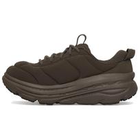 MARNI x HOKA ONE ONE Bondi B3LS Abrasion Resistant Rebound Low top Casual Running Shoes Unisex Black 1170631-BRKN 36 juoda